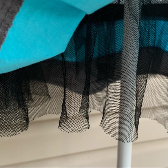 •Candie’s• Color Block Lined Skater Skirt - Size Medium - Picture 3 of 7